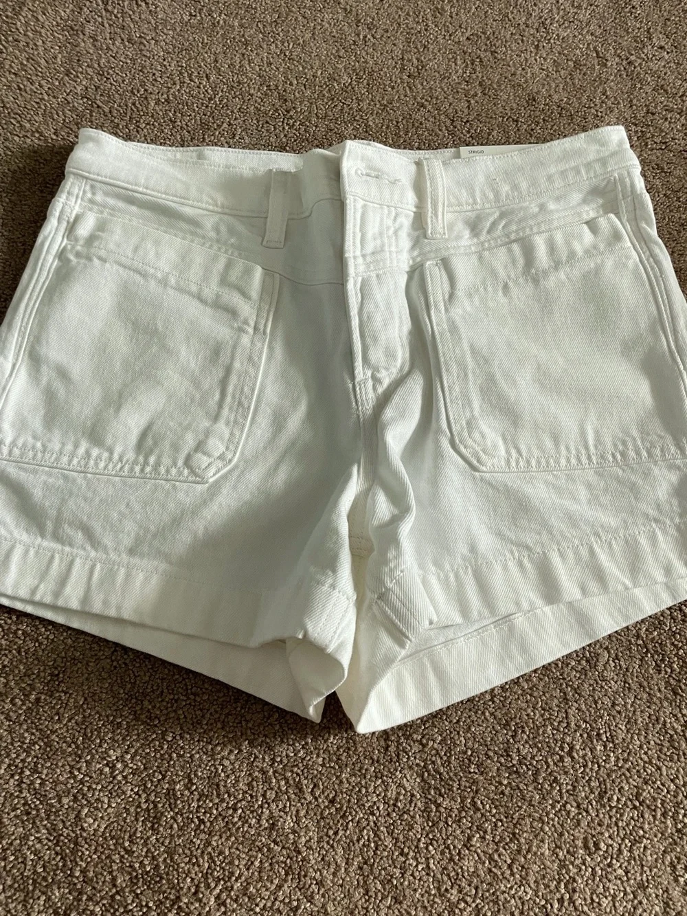 AE White Women's Denim Shorts NWT